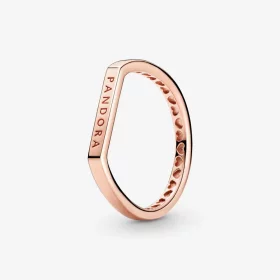 PANDORA Logo Bar Stacking Ring - 189048C00