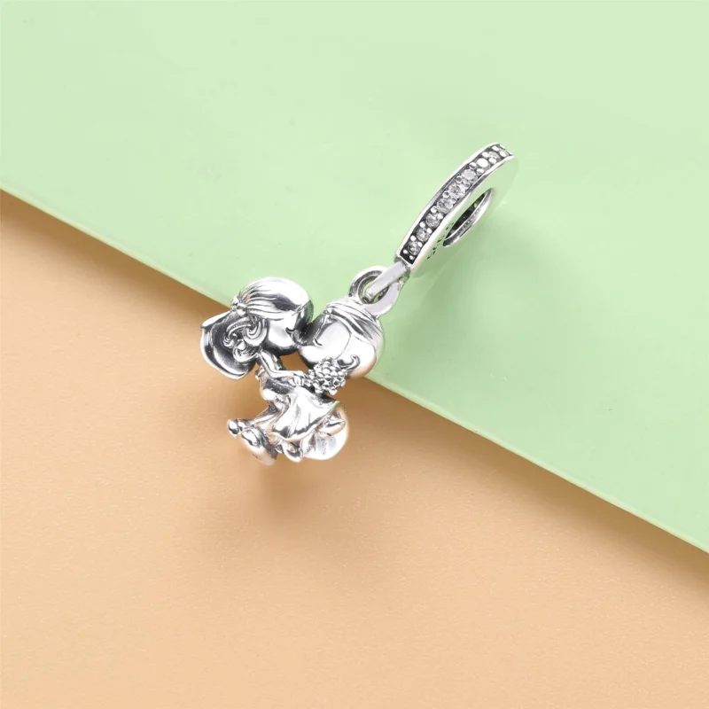 (image for) PANDORA Married Couple Dangle Charm - 798896C01 - View 2