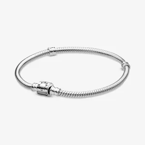 (image for) Pandora Moments Barrel Clasp Snake Chain Bracelet - 598816C00