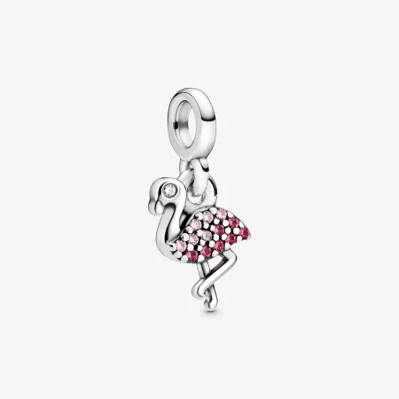 PANDORA My Pink Flamingo Dangle Charm - 798982C01 PANDORA My Pink Flamingo Dangle Charm - 798982C01