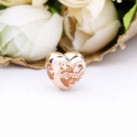 PANDORA Openwork Family Tree Heart Charm - 788826C01