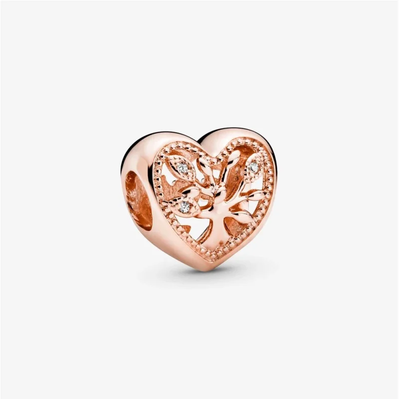 (image for) PANDORA Openwork Family Tree Heart Charm - 788826C01 - Product Image