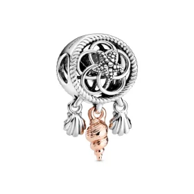 PANDORA Openwork Seashell Dreamcatcher Charm - 788944C00 PANDORA Openwork Seashell Dreamcatcher Charm - 788944C00