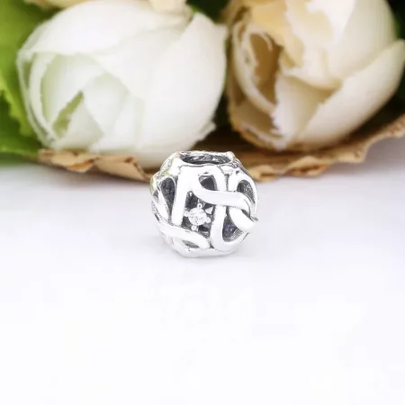 PANDORA Openwork Woven Infinity Charm - 798824C01