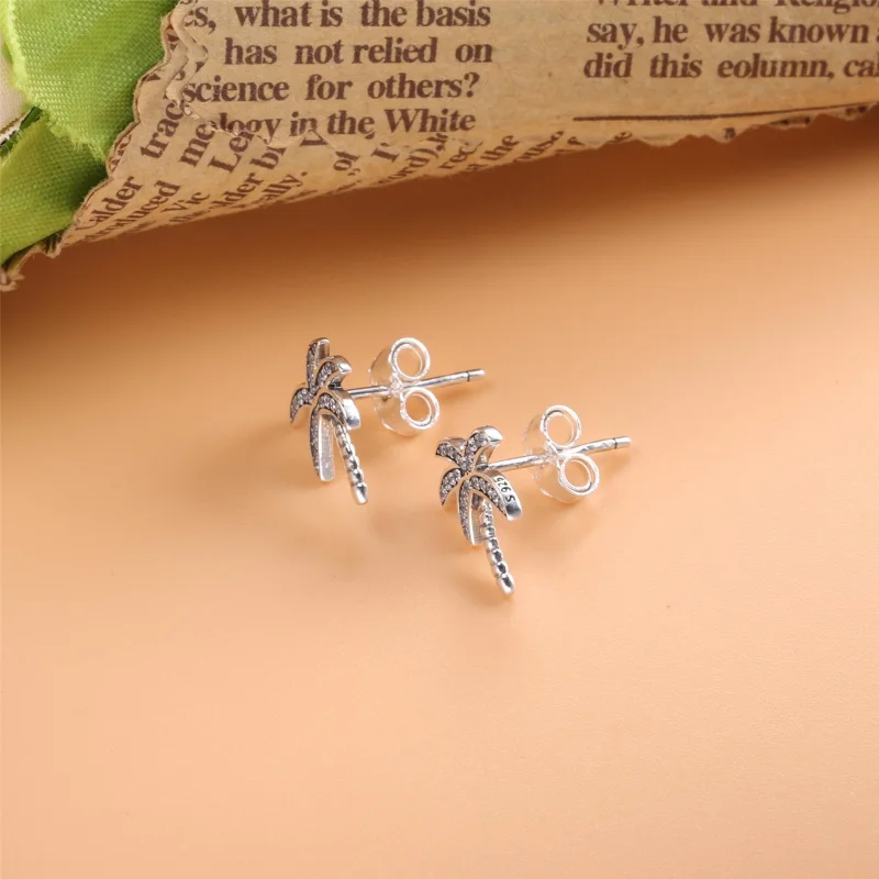(image for) PANDORA palm earrings - PT00221 - View 3