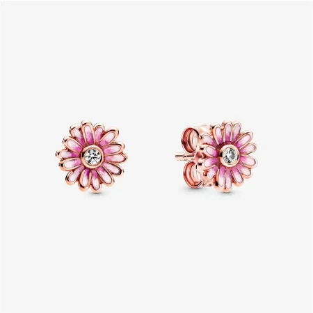 PANDORA Pink Daisy Flower Stud Earrings - 288773C01