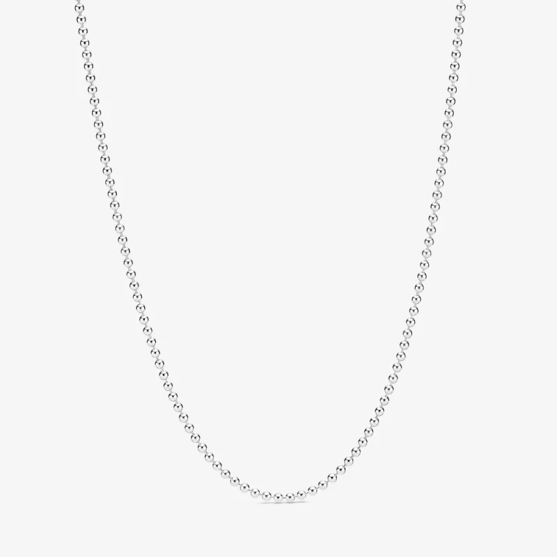 (image for) PANDORA Polished Ball Chain Necklace - 399104C00-60 - Product Image