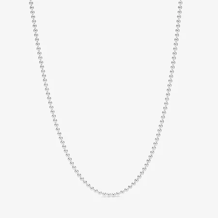 PANDORA Polished Ball Chain Necklace - 399104C00-60
