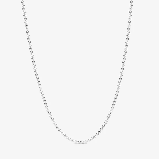 PANDORA Polished Ball Chain Necklace - 399104C00-60