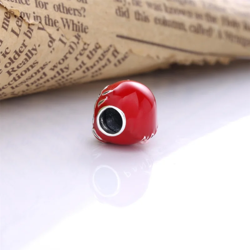 (image for) PANDORA Red Daruma Doll Charm - 798920C01 - View 4