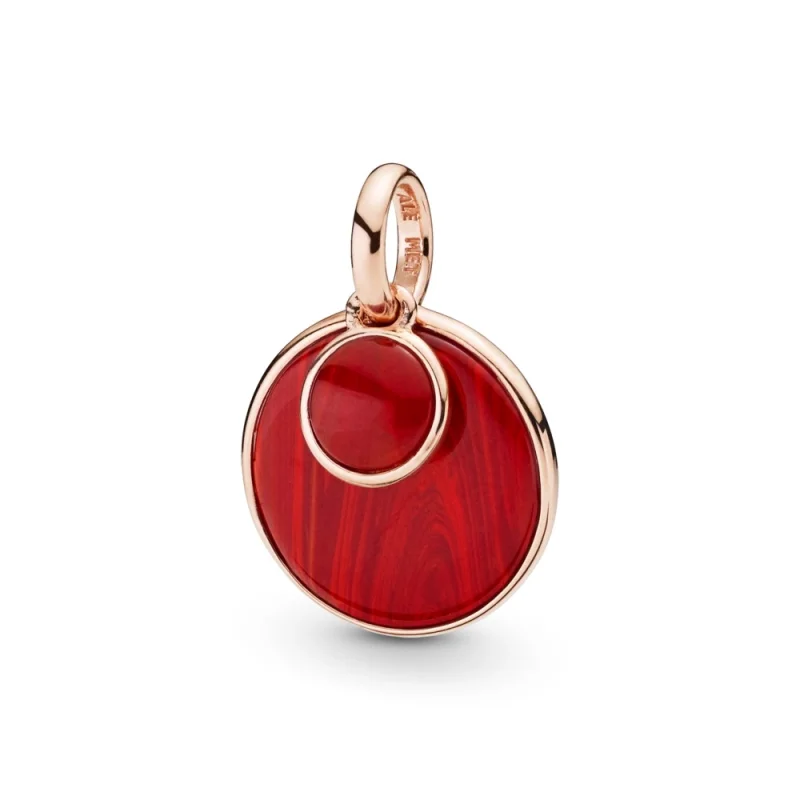 (image for) PANDORA Red Murano Glass Pendant - 388148RMU - Product Image