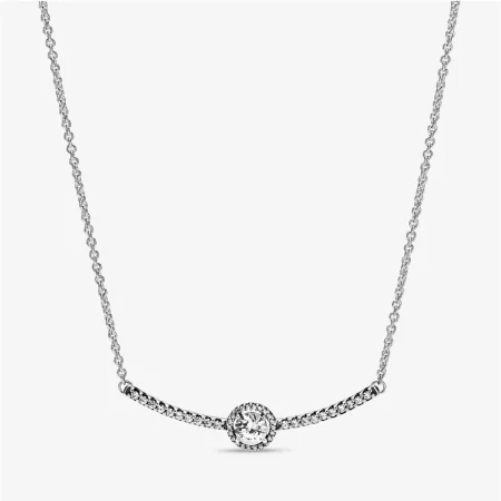 PANDORA Round Sparkle Necklace - 398490C01