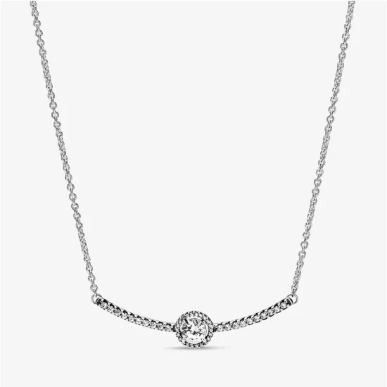 PANDORA Round Sparkle Necklace - 398490C01