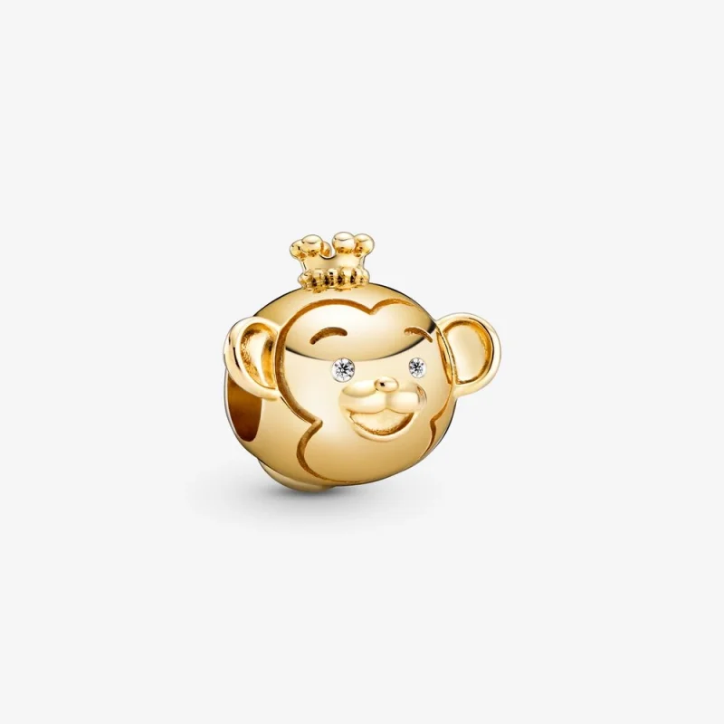 (image for) PANDORA Shine Zodiac Monkey Charm - 768597C01 - Product Image