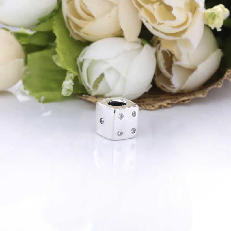 (image for) Pandora Silver Dice Charm - 790116 - View 2