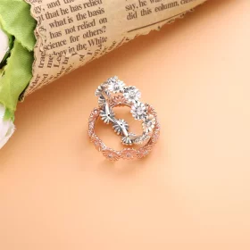 PANDORA Sparkling Daisy Flower Crown Ring - 198799C01 PANDORA Sparkling Daisy Flower Crown Ring - 198799C01