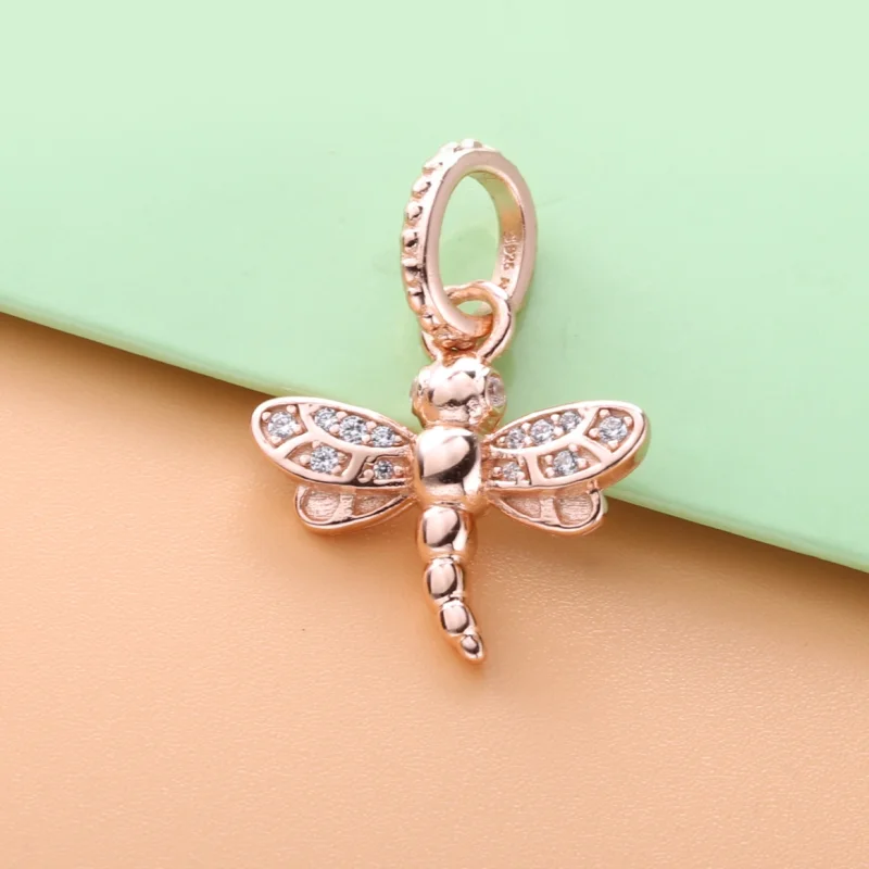 (image for) PANDORA Sparkling Dragonfly Pendant - 388803C01 - View 2