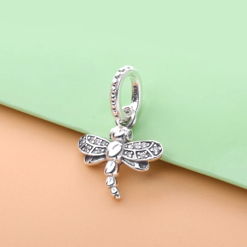 (image for) PANDORA Sparkling Dragonfly Pendant - 388803C02 - View 2