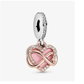 PANDORA Sparkling Infinity Family Forever and Always Charm - 788878C01 PANDORA Sparkling Infinity Family Forever and Always Charm - 788878C01