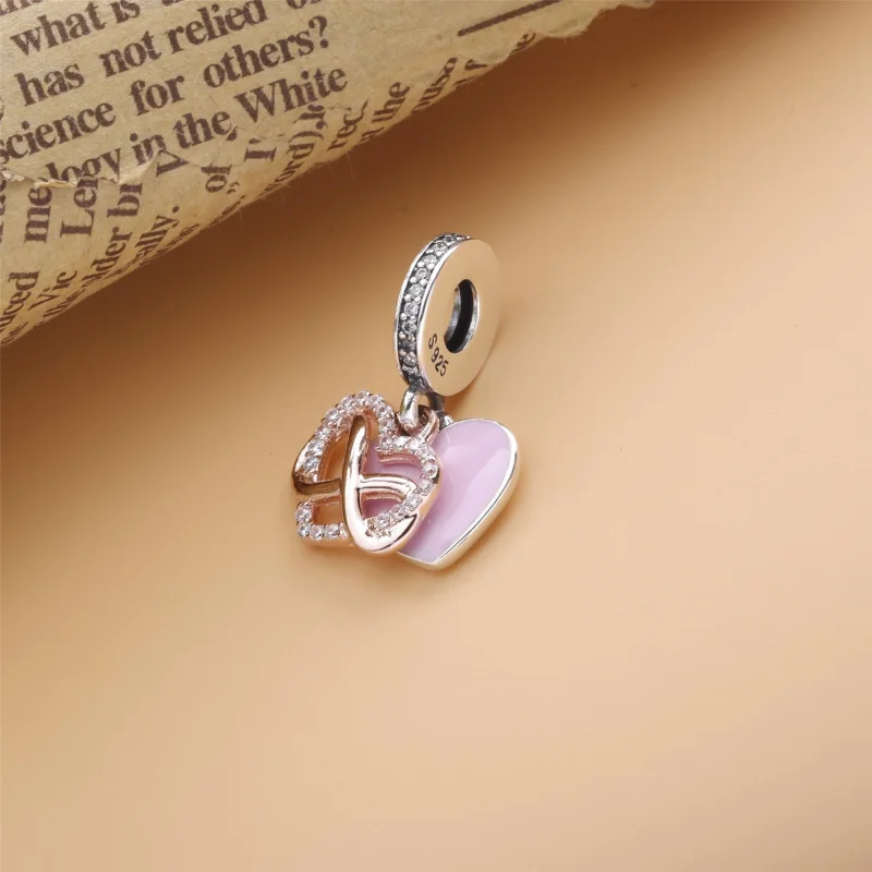 (image for) PANDORA Sparkling Infinity Family Forever and Always Dangle Charm - 788878C01 - View 2