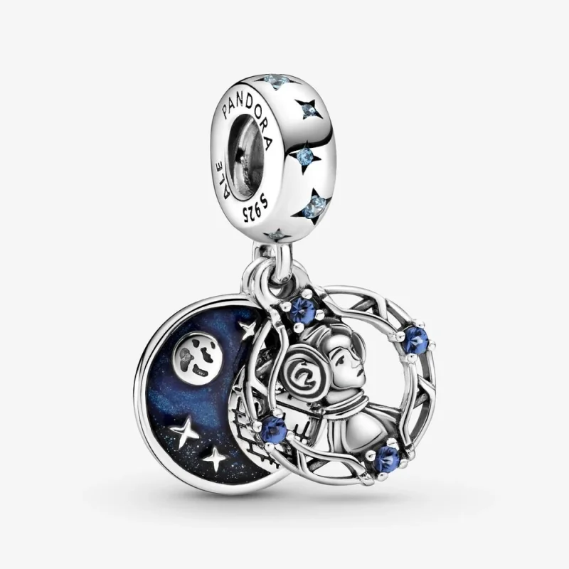 (image for) PANDORA Star Wars Princess Leia Double Dangle Charm - 799251C01 - Product Image