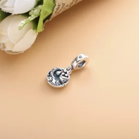 PANDORA Stork & Twinkling Stars Dangle Charm - 798895C01 PANDORA Stork & Twinkling Stars Dangle Charm - 798895C01