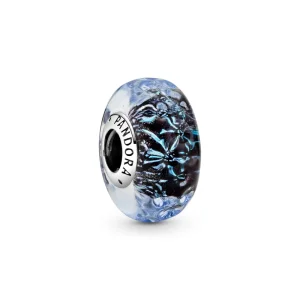 PANDORA Wavy Dark Blue Murano Glass Ocean Charm - 798938C00 (image for) PANDORA Wavy Dark Blue Murano Glass Ocean Charm - 798938C00