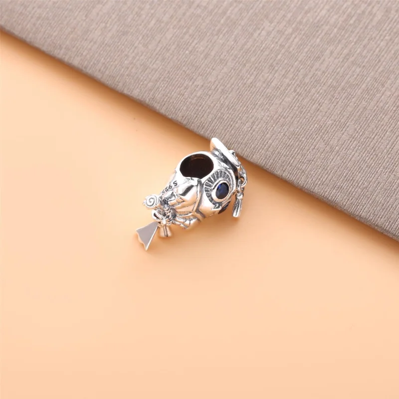 (image for) PANDORA Wise Owl Graduation Charm - 798907C01 - View 5