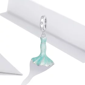 Pandora Style Fishtail Skirt Charm - SCC1647 Pandora Style Fishtail Skirt Charm - SCC1647