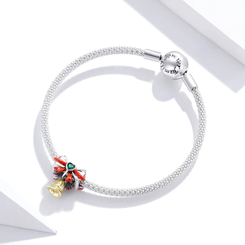 (image for) Pandora Style Jingle Bell Charm - SCC1668 - View 3