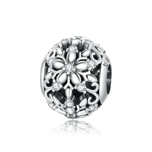 (image for) Pandora Style Openwork Snowflakes Charm - SCC1651