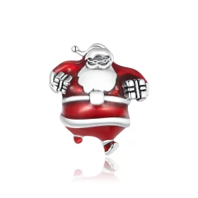 Pandora Style Santa Claus Charm - SCC1664 Pandora Style Santa Claus Charm - SCC1664