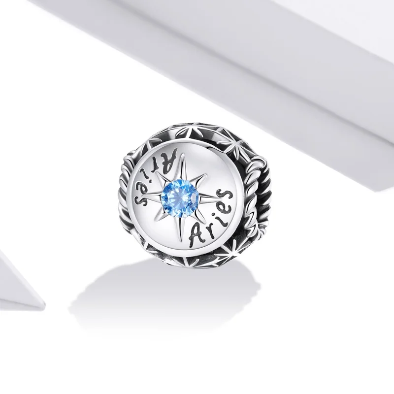 (image for) Pandora Style Shining Aries Charm - SCC1725-1 - View 2