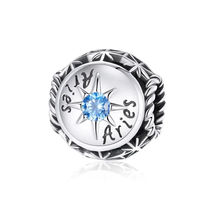 (image for) Pandora Style Shining Aries Charm - SCC1725-1 - Product Image