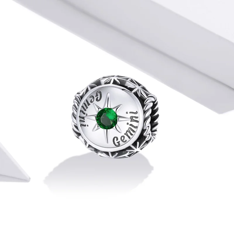 (image for) Pandora Style Shining Gemini Charm - SCC1725-7 - View 2