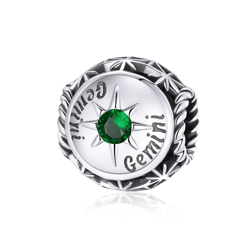 (image for) Pandora Style Shining Gemini Charm - SCC1725-7 - Product Image