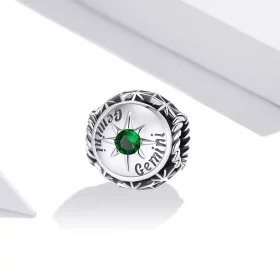 Pandora Style Shining Gemini Charm - SCC1725-7 Pandora Style Shining Gemini Charm - SCC1725-7