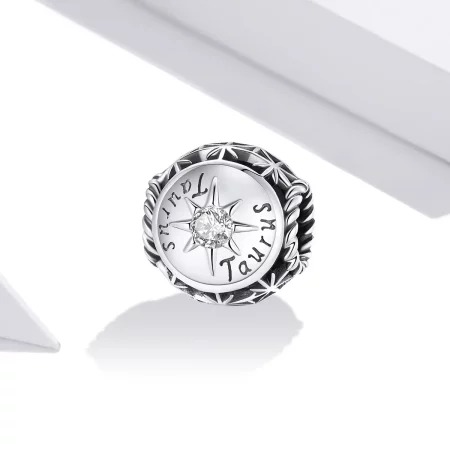 Pandora Style Shining Taurus Charm - SCC1725-2
