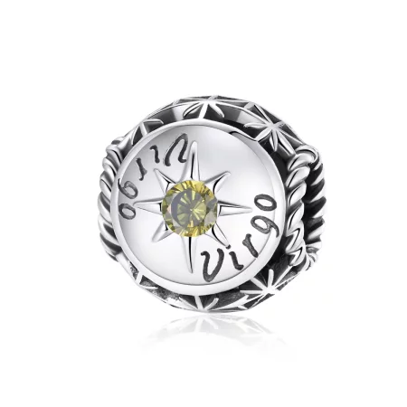 Pandora Style Shining Virgo Charm - SCC1725-6 Pandora Style Shining Virgo Charm - SCC1725-6