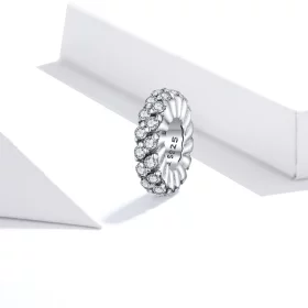 Pandora Style Shining Winter Spacer - SCC1648 Pandora Style Shining Winter Spacer - SCC1648