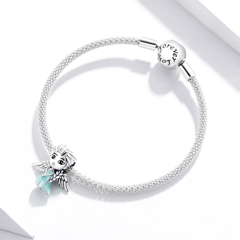 (image for) Pandora Style Snow Fairy Charm - SCC1652 - View 3