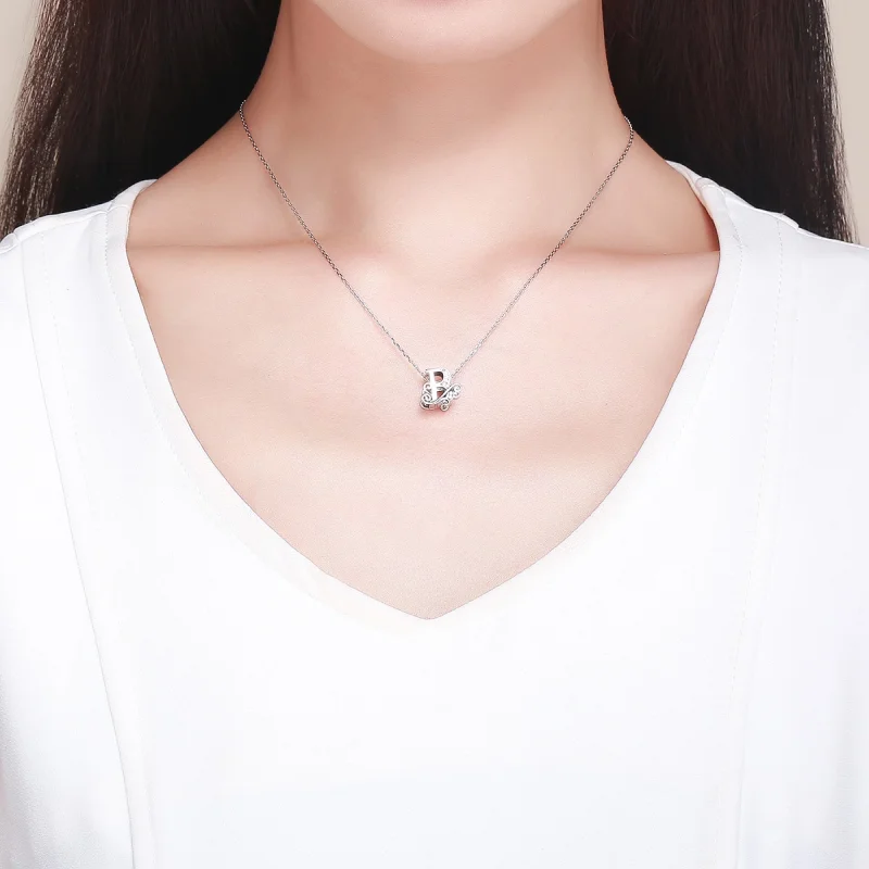 (image for) Pandora Style Sparkling Pavé Flower Letter B Charm - BSC030-B - View 5