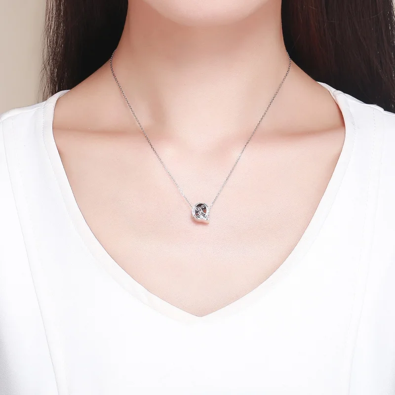 (image for) Pandora Style Sparkling Pavé Flower Letter Q Charm - BSC030-Q - View 5