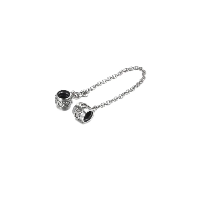 (image for) Limited Edition Pandora 20th Anniversary Heart Safety Chain - 799007C00-5 - View 3