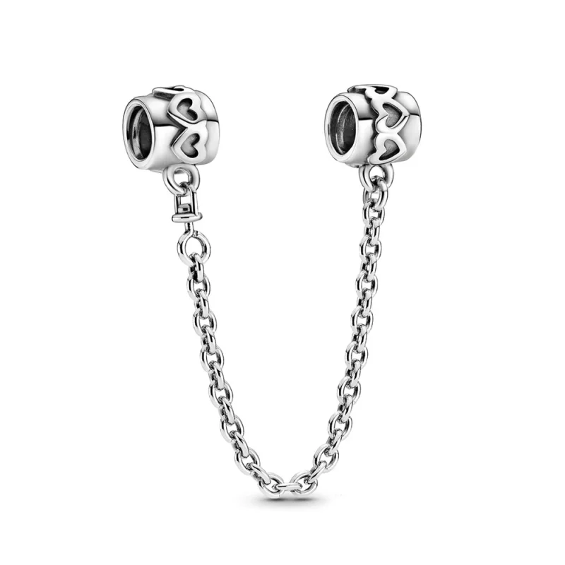 (image for) Limited Edition Pandora 20th Anniversary Heart Safety Chain - 799007C00-5 - Product Image