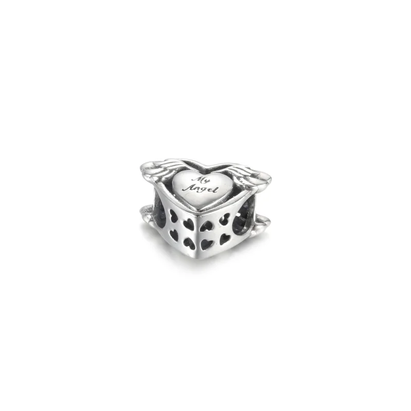 (image for) PANDORA Angel Wings & Mom Charm - 799367C00 - View 5