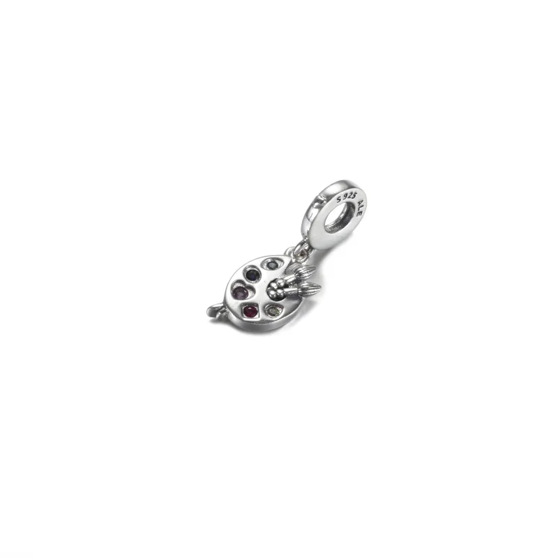 (image for) PANDORA Artist's Palette Dangle Charm - 799320C01 - View 2