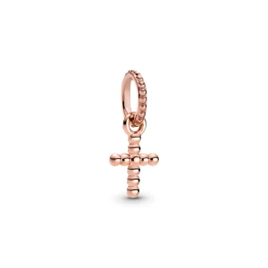 (image for) PANDORA Beaded Cross Dangle Charm - 789332C00