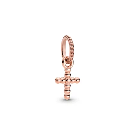 PANDORA Beaded Cross Dangle Charm - 789332C00