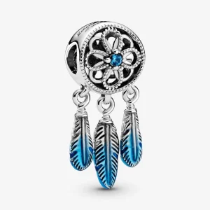 (image for) PANDORA Blue Dreamcatcher Charm - 799341C01